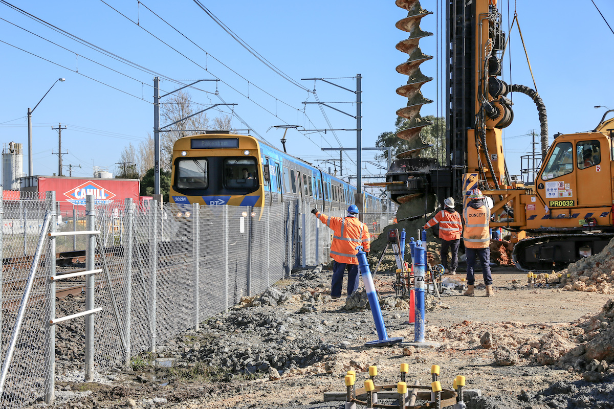 Level Crossing Removal Project, Melbourne, VIC